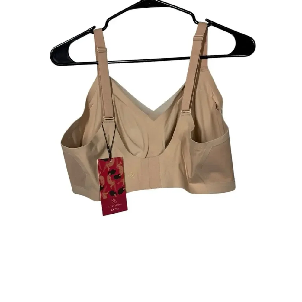 NWT Honeylove CrossOver Bra Size 1X